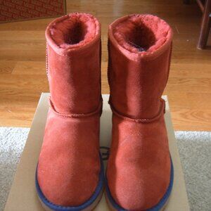Lightly Used UGG Kids (Girls) Short Prix Boots sz 3 (also fits women sz 4 or 5)